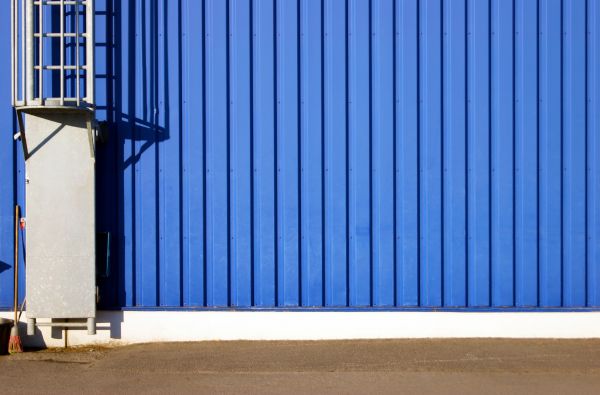 Ribbed Metal Siding Repair in Poulsbo